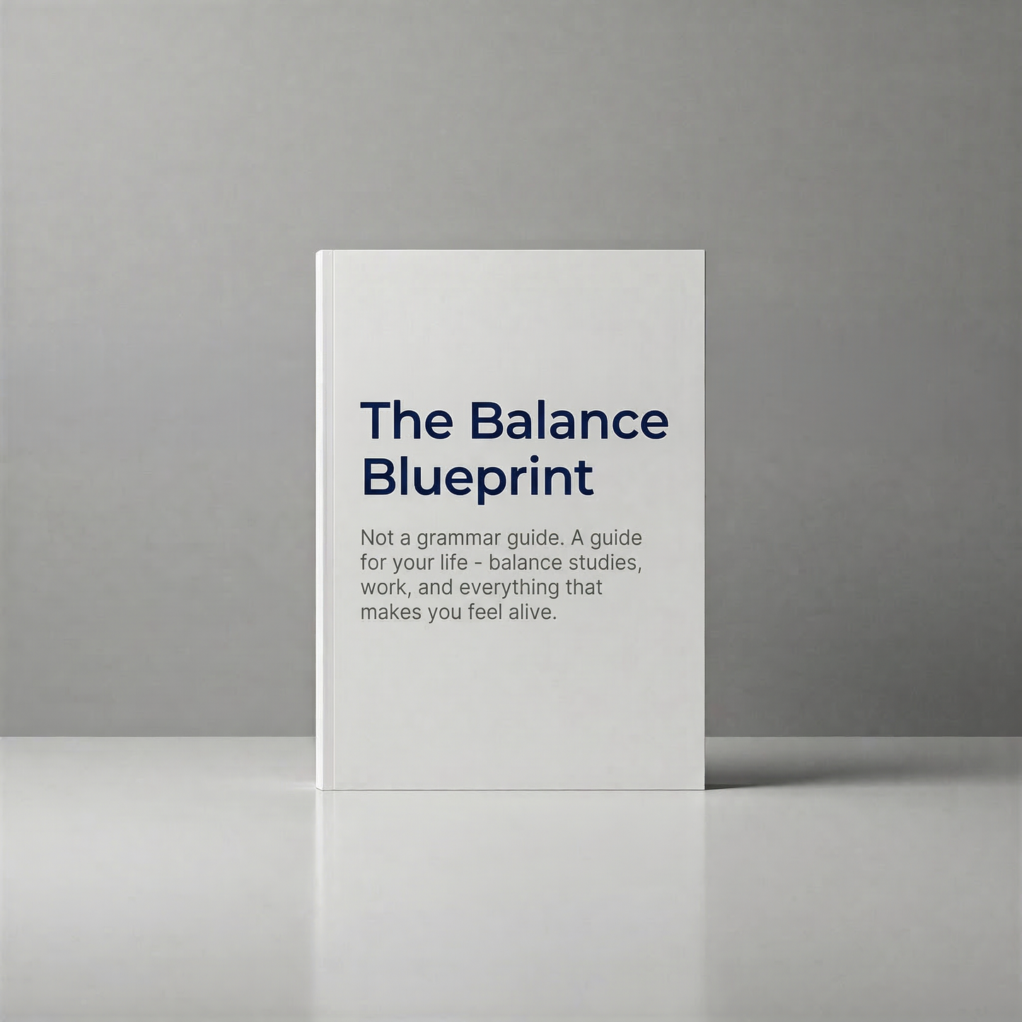 The Balance Blueprint - eBook
